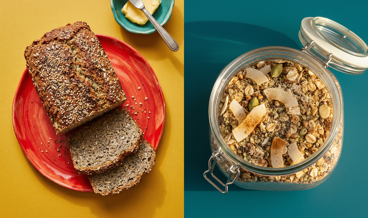 GOOD. Brot und GOOD. Granola